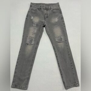 Boys Stylish Gray Denim Jeans
Size 10Y